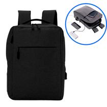 Mochila Para Notebook 17 Polegadas Executiva mc320 Reforçada Com Saída USB