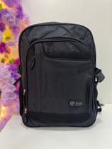 Mochila para notebook 17 polegadas executiva preta escolar para viagem mochila chenson