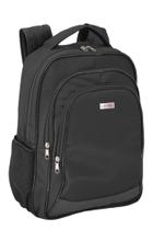 Mochila Para Notebook 17 Polegadas Preta LSviaggio Com 7 Divisões - MN4235