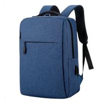 Mochila Para Notebook Alça Reforçada Entrada USB Semi Impermeável Executiva 18L