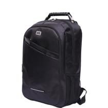 Mochila para Notebook Executiva 3 Bolsos Preta (7908281396368)