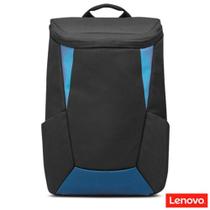 Mochila Para Notebook IdeaPad Gaming Lenovo Até 15.6" Preto e Azul - GX40Z24050