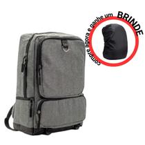 Mochila Para Notebook Impermeável Executivo Com Entrada USB Mochila Para Notebook Impermeável Executivo Com Entrada USB