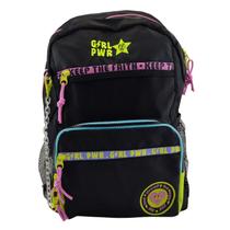 Mochila para Notebook Juvenil Escolar Meninina Feminina Grl Power