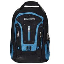 Mochila Para Notebook Masculina Exclusive - Preta e Azul - DMW