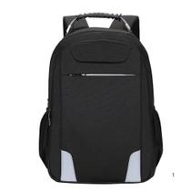 Mochila Para Notebook Material Oxford Com Laterais Prata
