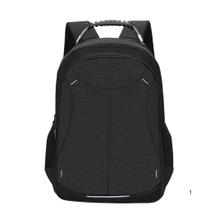 Mochila Para Notebook Material Oxford Preta Com Cabo De Aco