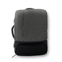 Mochila para Notebook Mistertech com Cadeado e Entrada USB - Cinza