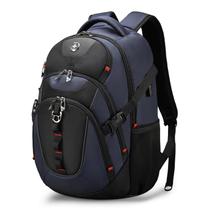 Mochila para notebook Swissdigital SD803-12 com porta USB, 31 L, azul Mochila para notebook Swissdigital SD803-12 com porta USB, 31 L, azul