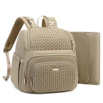 Mochila para Pañales MAPLELILY Ligera Marrón Topo