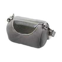Mochila Para Pequenos Animais, Bolsa Transportadora Para Hamster, Cilindro Portátil Com Malha