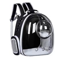 Mochila Para Pets Transparente Com Cabine Ideal Para Passeios