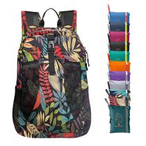 Mochila para Senderismo Sinotron 22L Ligera y Plegable Hoja Roja