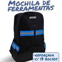 Mochila para Transporte de Ferramentas Reforçada 13 Bolsos