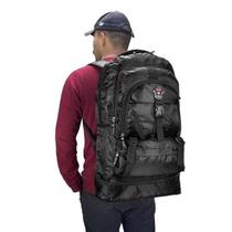 Mochila Para Viagem 50L Masculina Feminina Escolar Trabalho Resistente Acampamento Trilha Semi Impermeável