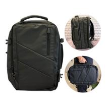 Mochila Pasta Executiva 2 em 1 USB Extensível 10 Compartimentos