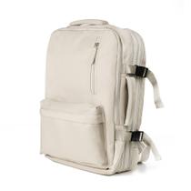 Mochila Pasta Notebook 15.6” Expansível 15-31L com USB Off White Mochila Pasta Notebook 15.6” Expansível 15-31L com USB Off White