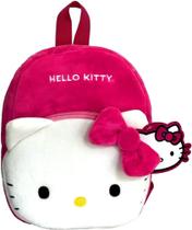 Mochila Pelucia Infantil Hello Kitty - Candide