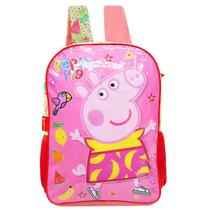 Mochila Peppa Pig Escolar Infantil Costas Desenho Meninas