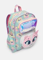 Mochila pequena de Costas Gata Sereia - PUKEY