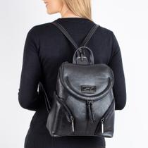 Mochila pequena de couro Cecília Mochila pequena de couro Cecília