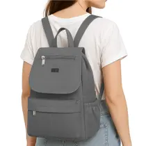 Mochila Pequena Feminina Bolsa Grande Casual Trabalho Escola Casual Alça de Mão