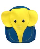mochila pequena infantil em neoprene zoo kids elefante