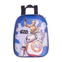 Mochila Pequena Maxtoy Star Wars R2D2 Azul