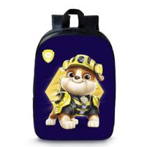 Mochila Pequena Pré-escolar Cachorrinhos Pet Rubble Patrulha Novidade Canina Oferta