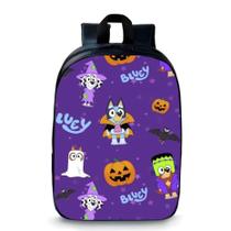 Mochila pequena pré escolar infantil anime fantasma,bruxa,lapís