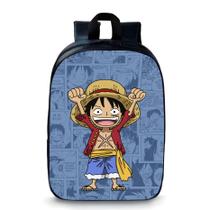 Mochila Pequena Pré-escolar Personagem Pirata Monkey D. Luffy One Piece Novidade