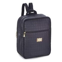 Mochila pérola Preto tecido impermeável Mochila pérola Preto tecido impermeável