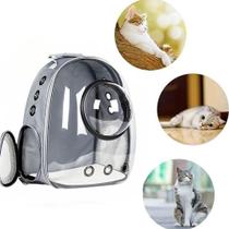 Mochila Pet Capsula Astronauta Cachorro Gato Passeio Viagem - C3b