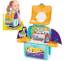 Mochila Pet Shop Care 2 Em 1 Gato Branco - F0058-1 Fun