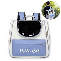 Mochila Pet Visão Panorâmica Cachorro Gato Cão Passeio Viagem