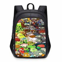 Mochila Plants vs Zombies Cartoon Kids School Oxford Cloth