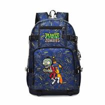Mochila Plants vs Zombies Cartoon Kids School Oxford Cloth