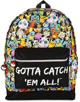 Mochila Pokemon Gamer Bag com alças ajustáveis tamanho único