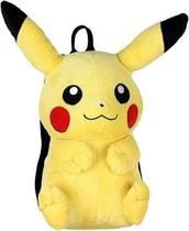 Mochila pokemon - Mochila pelucia pokemon pikachU BBR Mochila pokemon - Mochila pelucia pokemon pikachU BBR