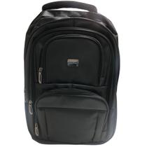 Mochila Polo King com repartição para Notebook acolchoada e Preta