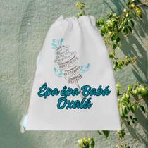 Mochila Porta Guia Orixá Oxalá - Umbanda Candomblé