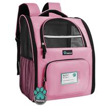 Mochila Portadora para Perros PetAmi para Gatos y Cachorros Hasta 8 kg Rosa