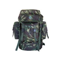 Mochila Pqd Paraquedista Eb Militar Camping Brasão Exercito