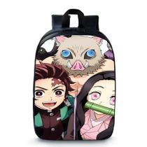 Mochila Pré Escola Pequena Creche Escolar Infantil Mangá Anime Geek Skin 0014