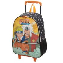 Mochila Preta de Rodinhas Naruto - Pacific