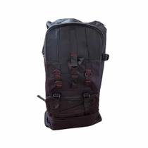 Mochila Preta Militar Esportiva 50L a Prova DÁgua Multifuncional Impermeável Motoqueiro Viagens Camping Trilha Escolar
