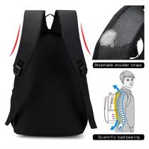 Mochila Preta Notebook Multifuncional Versatil Resistente