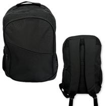 Mochila Preta para Notebook Resistente All Black LapTop Computador portátil