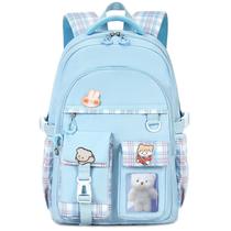 Mochila PRLINJSK Girls Cute School Blue 43x19x32cm Poliéster