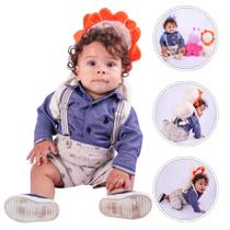 Mochila Protetora de Bebê Almofada Travesseiro Personagem Pelúcia de Proteção Cabeça e Costas - AnjoNinho